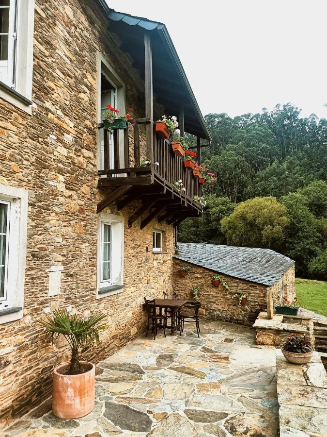 A Casa Das Augas Mondoñedo Dış mekan fotoğraf