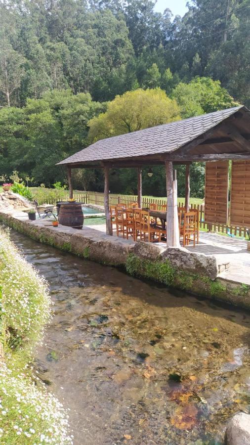 A Casa Das Augas Mondoñedo Dış mekan fotoğraf