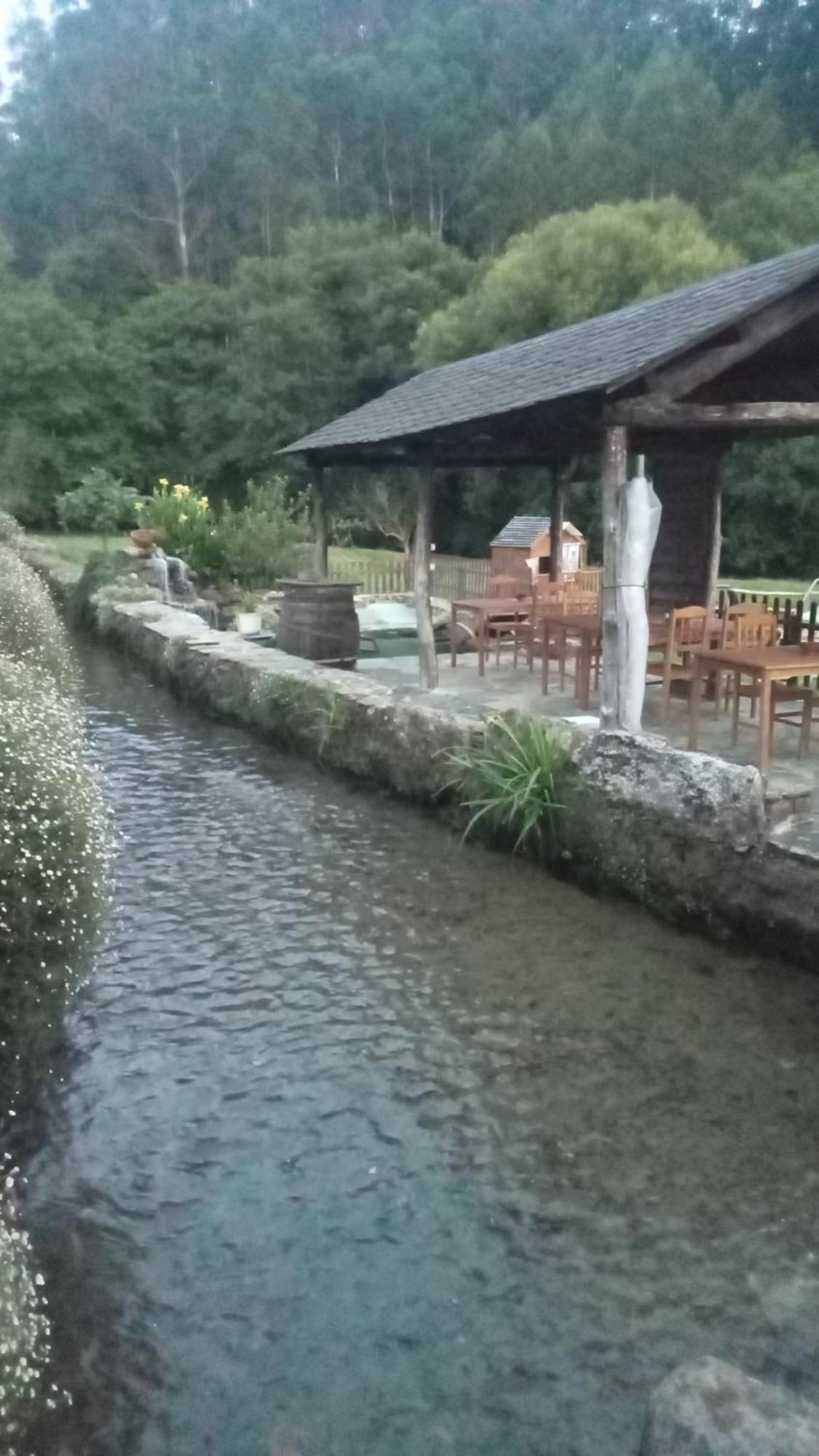 A Casa Das Augas Mondoñedo Dış mekan fotoğraf