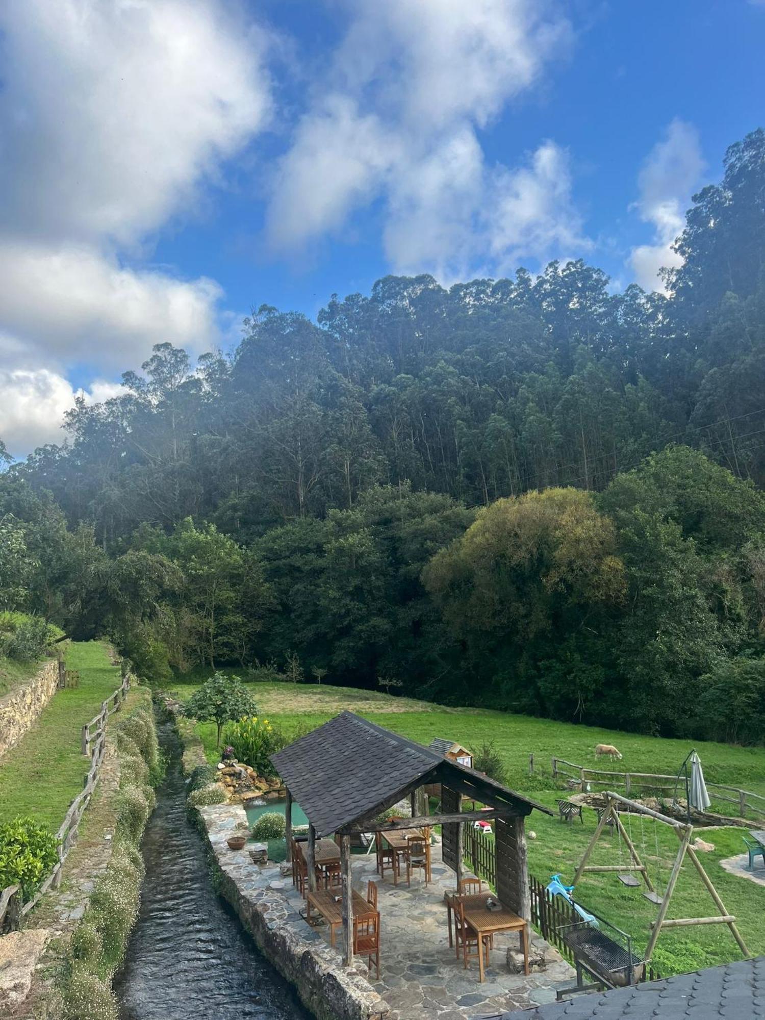 A Casa Das Augas Mondoñedo Dış mekan fotoğraf